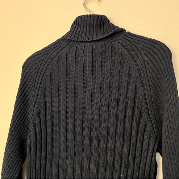 Navy Blue Tommy Hilfiger Turtleneck Sweater - Picture 7 of 10
